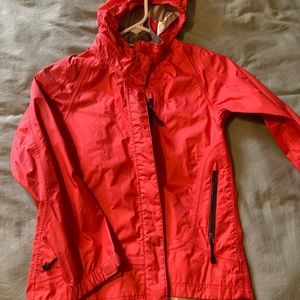 REI size 8 girls raincoat